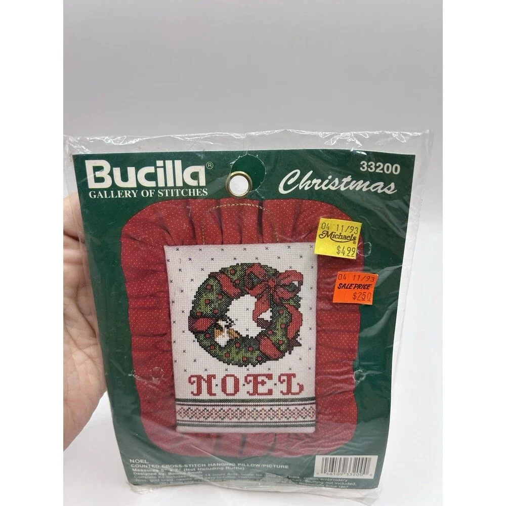 BUCILLA Christmas Cross-Stitch 